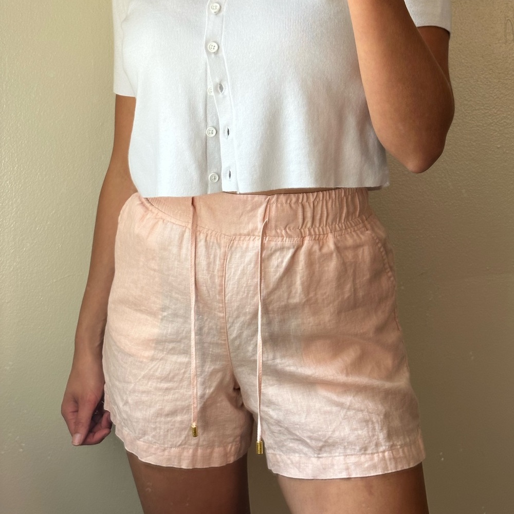 Linen shorts